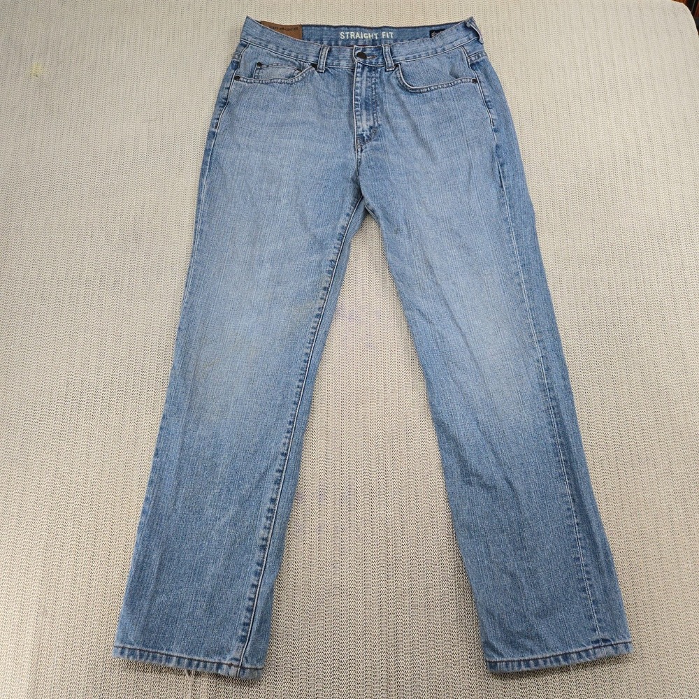 VTG Chaps Ralph Lauren Jeans Mens 32x30 Blue Straight Leg Regular Fit Y2K